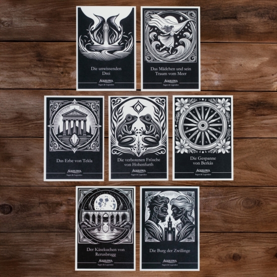 AQUILERIA · Sammelpostkarten | Edition 1 (Set)